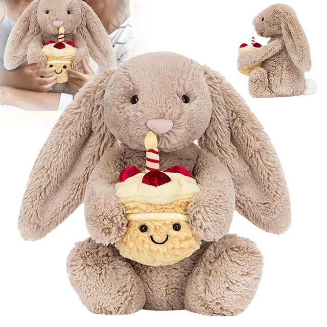 Bashful Beige Bunny 'Birthday'