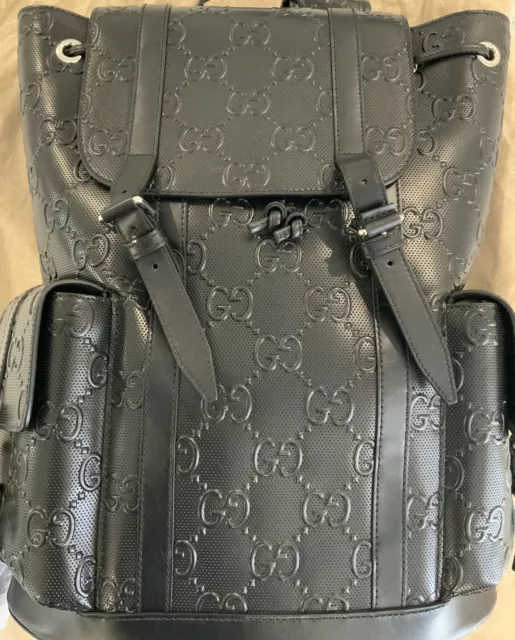 Louis Vuitton Backpack Arsene Taurillon Leather Anthracite Dark Grey NWT  $5,000