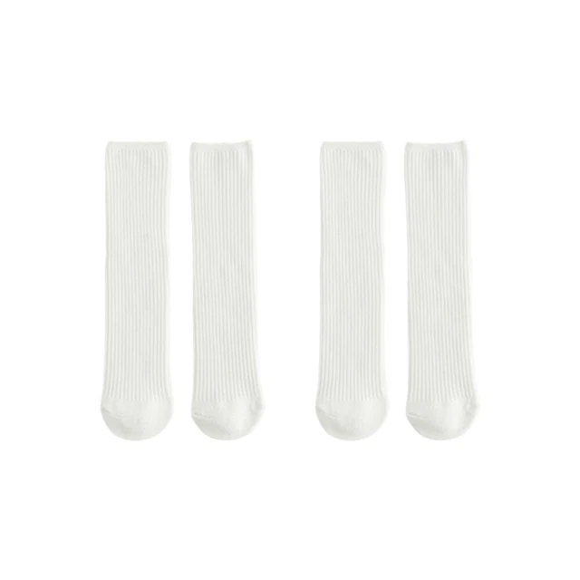 2 paires chaussettes en coton chaussettes de couleurs - chaussettes de longueur 4