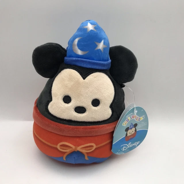 MICKEY MOUSE THE Sorcerers Apprentice Squishmallow 5” Kellytoy Plush
