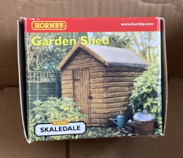 HORNBY SCALEDALE 00 Gauge "Garden Shed" R8576 Boxed £6.25 PicClick UK