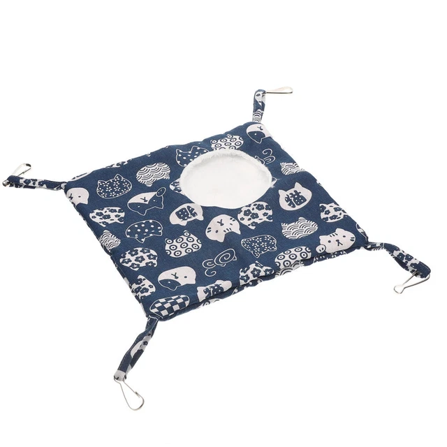 Hamster Hammock Arctic Velvet Small Animal Swing Nest Plush Hanging Pet Bed