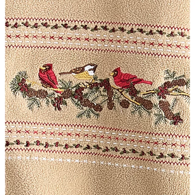 Winter Birds Fleece Jacket 2