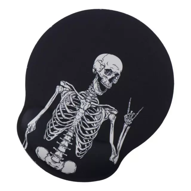 Skull Mouse Pad Ergonomic Mouse Mat Comfortable Mice Pad  Typing & Pain Relief