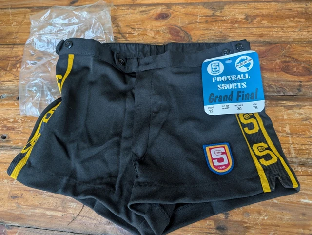 VINTAGE SANFL GLENELG Football Club Shorts Size 30 Grand Final