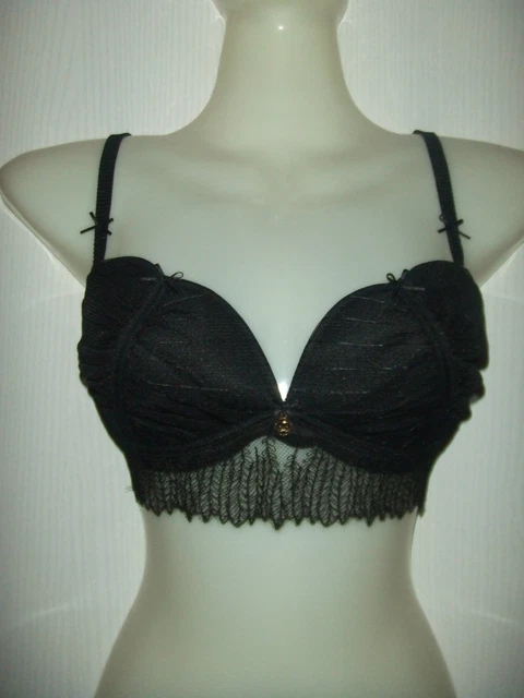 Soutien-gorge Valisère Modèle Spot Excentrique - Taille 100B - Noir à Armatures - Neuf étiqueté