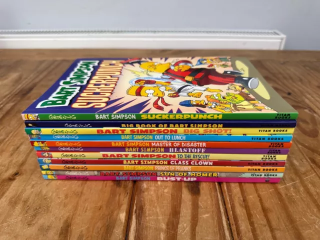 Collection of 11 Bart Simpson Comic Book - from 2002 through to 2018