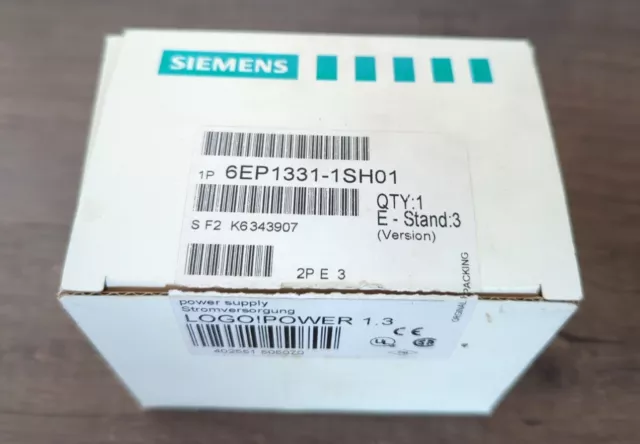 NEW - Siemens 6EP1331-1SH01 Power Supply 24V 1.3A Simatic 27-200 LOGO!