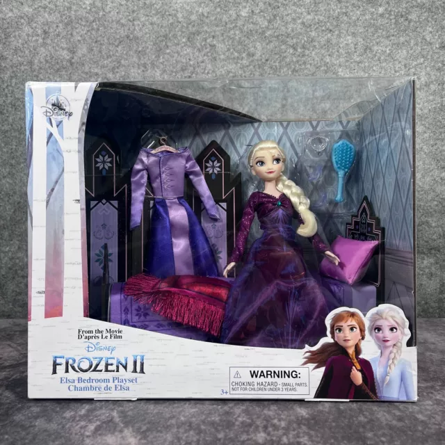 Disney Frozen 2 Elsa Bedroom Playset 11" Doll - NEW Boxed From The Movie