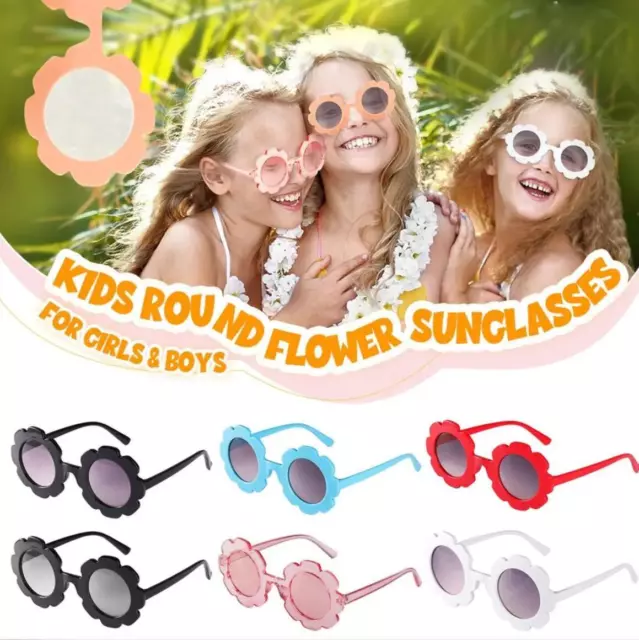 Lovely Round Kids Sunglasses Brand Designer Vintage Sun Glasses Children Fashion