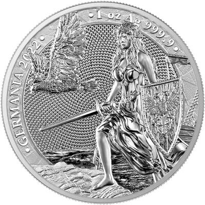 Médaille 5 Mark argent 1 Once Germania 2022