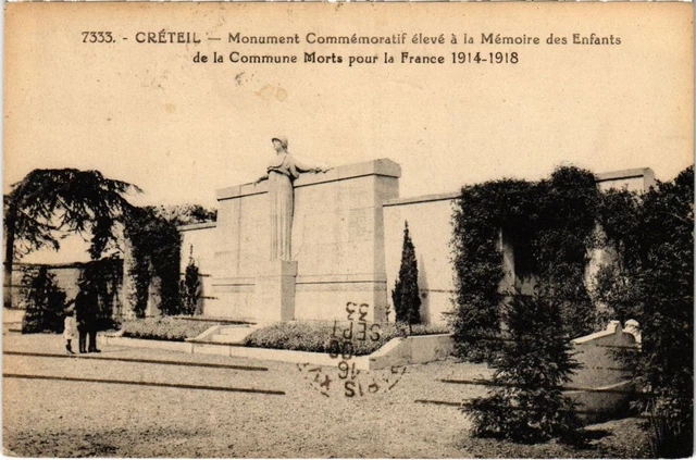 CPA AK Creteil Monument Commemoratif eleve a la Memoire FRANCE (1282338)
