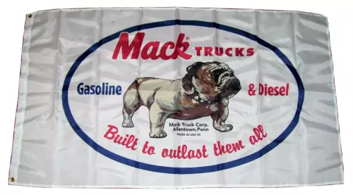 Mack Trucks 3'X5' Flag Banner Semi Peterbilt Man Cave Garage Wall Fast Shipping