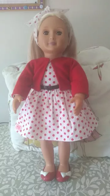LOVELY OUR GENERATION Retro Rose doll 6.50 PicClick UK