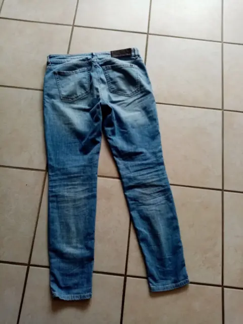 Marc O' Polo Jeans Modell Alby Slim Damenjeans, Gr: 29/30, hellblau