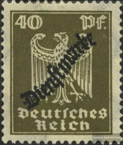 Deutsches Reich D110 postfrisch 1924 Dienstmarken