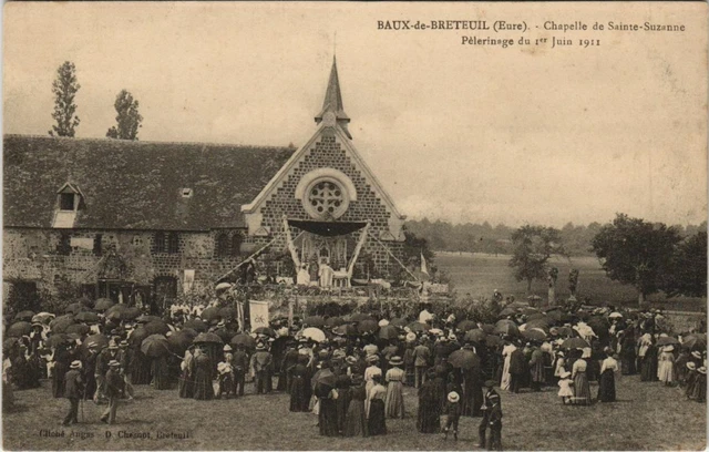 CPA BAUX-de-BRETEUIL - Chapelle de Ste-Suzanne (43115)