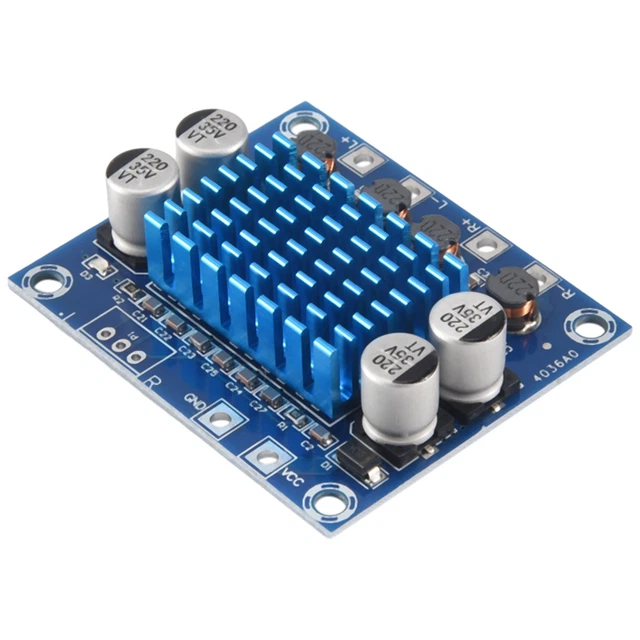 Amplificateur Audio Voiture DollaTek 30W+30W Classe AB | Module Stéréo TDA7377 DC12V - Carte Ampli Or