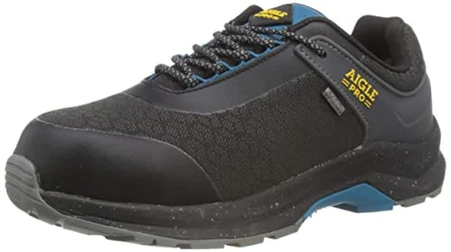 (TG. 44 EU) Aigle Ixane Mtd S3, Stivali per avventurieri Uomo, Nero, 44 EU - NUO