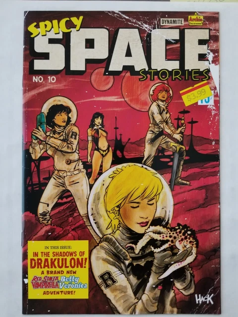 Red Sonja & Vampirella Betty & Veronica #10 Hack Space Variant (Archie Dynamite)