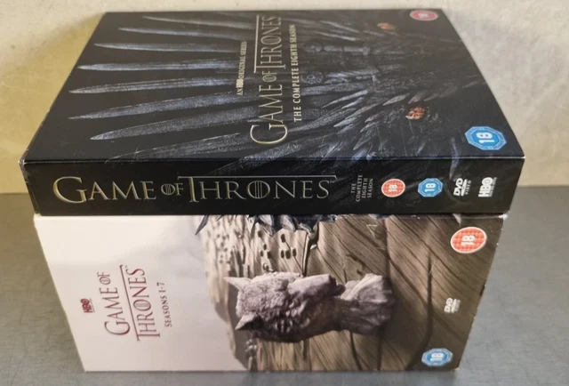 GAME OF THRONES Complete Series 1-8 dvd Box set £40.99 - PicClick UK