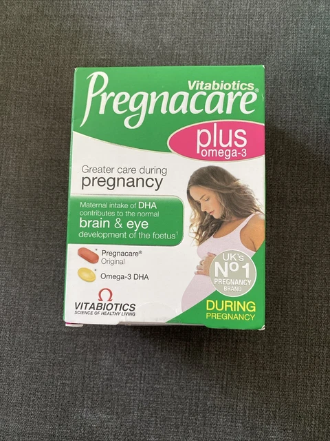 VITABIOTICS PREGNACARE PLUS Omega-3 Dietary Supplement - 56 Tablets