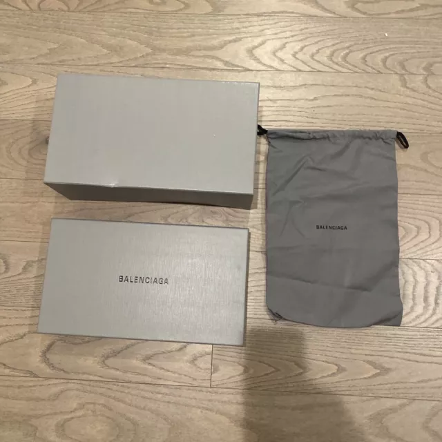 Balenciaga Shoe Box And Dust Bag Boxing Shoes Prices Shoe Box Packaging