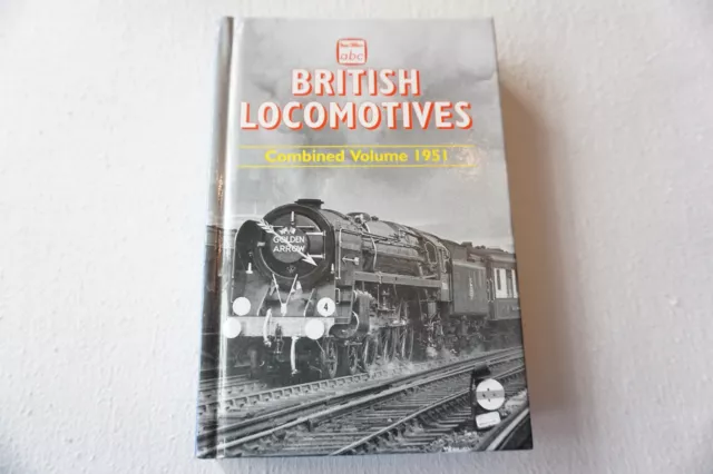 1951 BR Locomotives Combined Volume Book Ian Allan abc Reprint VGC