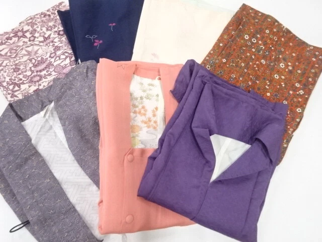 44670# Japanese Kimono / Antique Haori & Coat / 7 Pics