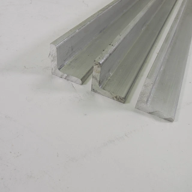.25" thick Aluminum  1 X 1" ANGLE 42" Long QTY 3  sku 137756
