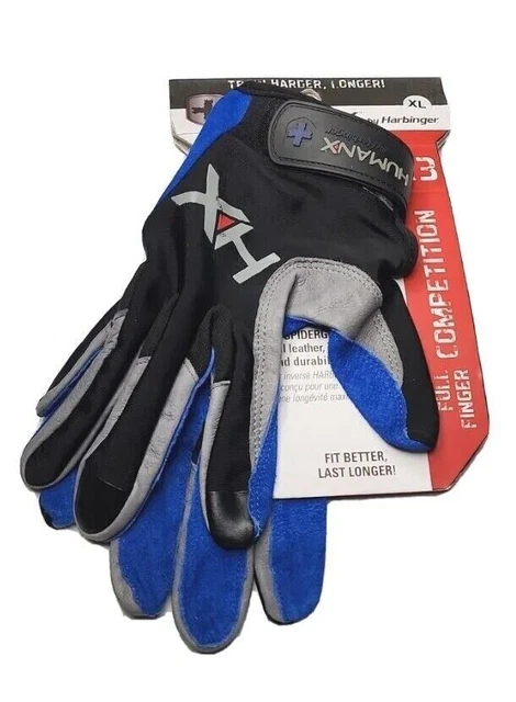 Harbinger Humanx Weight Lifting Gloves WOD Workout Gym Cross Training Crossfit Harbinger Humanx Weight Lifting Gloves WOD Workout Gym Cross Training Crossfit