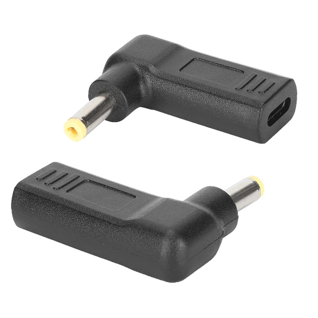 Female DC Power Adapter TypeC To DC Adapter All Copper Conductors For Travel