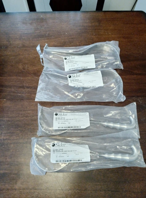 New, Unused SKLAR Deaver Retractors--4 Retractors in Lot. Surgical Tools Lot-NEW