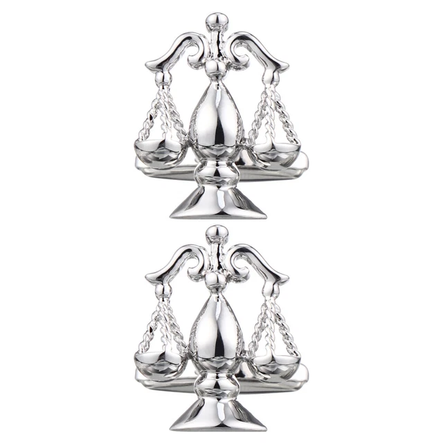 1 paire de Nouveauté boutons de Manchette Juge Balance boutons de Manchette