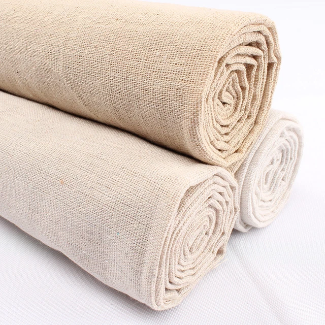 Einfarbiger Leinenstoff Natürliches Linen stoff Wohnkultur 150cm breit meterware