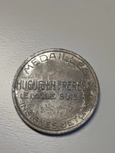 Ancien Insigne Épinglette Suisse - Huguenin - Occasion