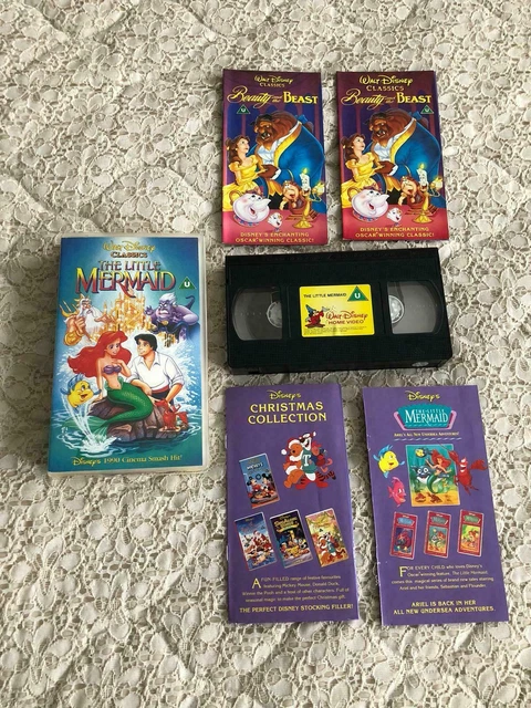 WALT DISNEY CLASSICS The Little Mermaid VHS video tape Universal rating ...