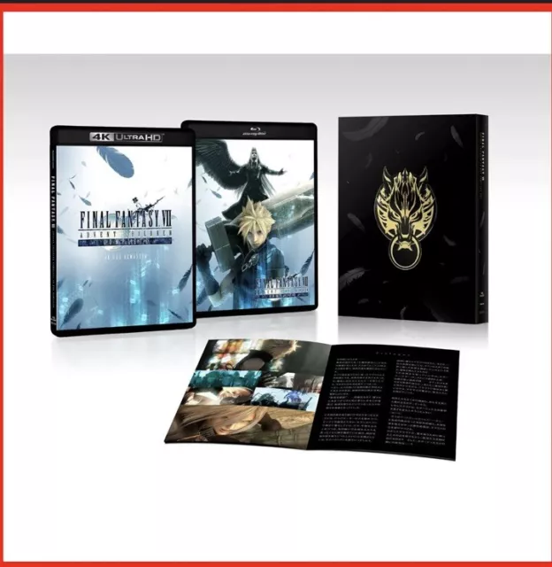 FINAL FANTASY VII ADVENT CHILDREN COMPLETE４K HDR REMASTER BOX Limited Japan NEW