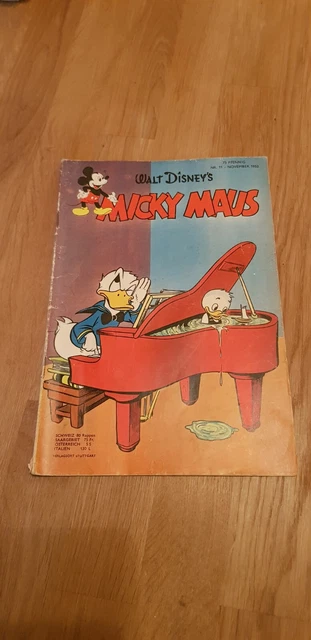 Micky Maus Heft Nr.11 von 1952 (Zustand 2) Original-Heft