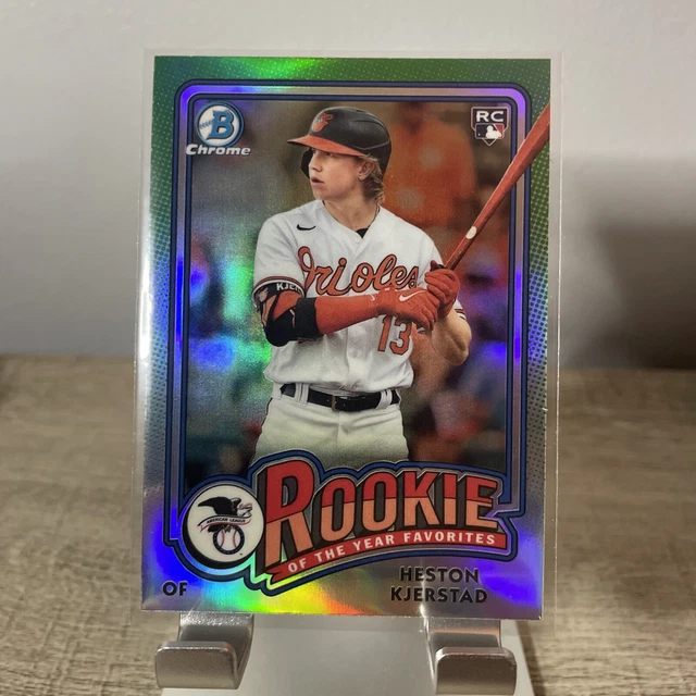 2024 TOPPS BOWMAN Baseball Heston Kjerstad Rookie of the Year preferiti