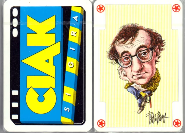 Carte Da Gioco Ciak Hollywood 1989 Modiano " Sigillate
