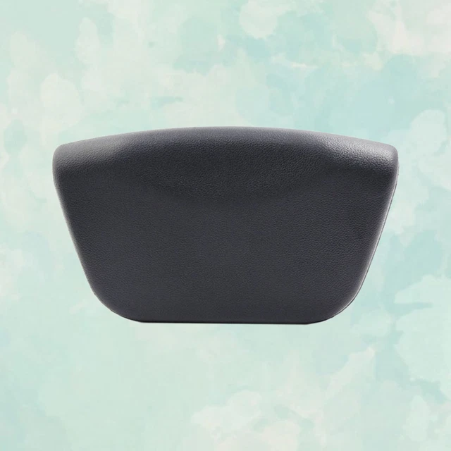 Cuscino Bagno Vasca Cuscino Spa Poggiatesta Asciugatura Rapida per Vasca Bagno (Nero
