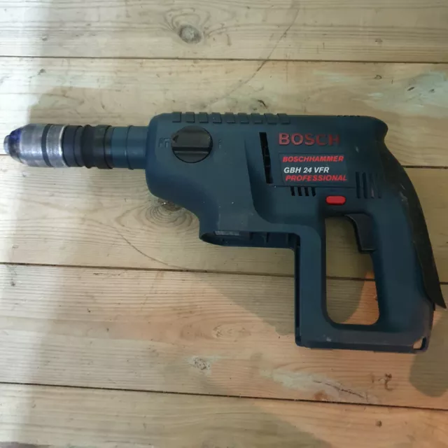 Bosch GBH 24 VFR Blue & Black Cordless 24V Professional SDS+ Rotary Hammer Drill