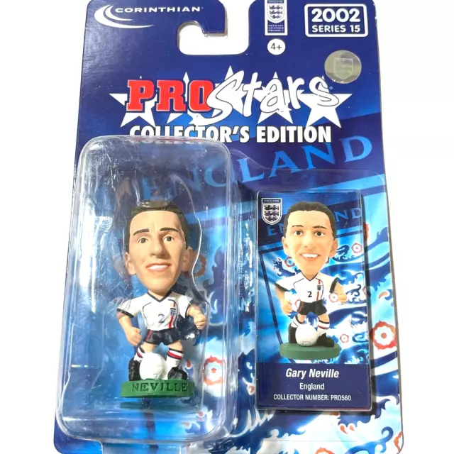 G NEVILLE England Home Corinthian ProStars Series 15 Blister Pack PRO560