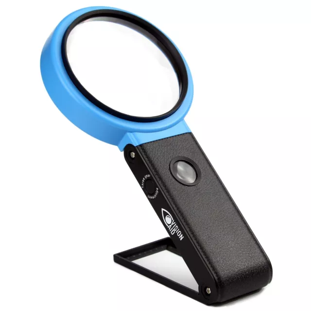 MAGNIFYING GLASSES WITH Light for Close Work, Illuminated Hands Free  Headband Ma $68.07 - PicClick AU