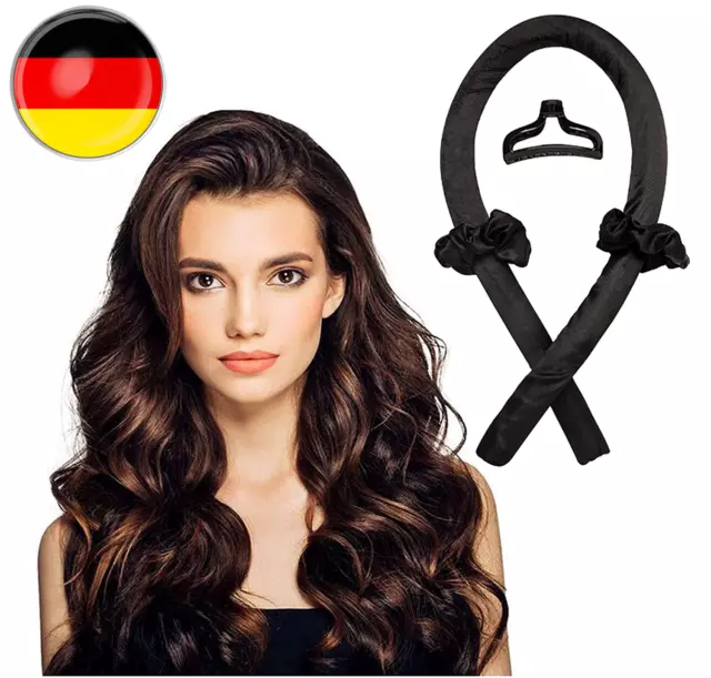 Lockenwickler Locken ohne Hitze Lockenband Hair Rollers DIY Styling.