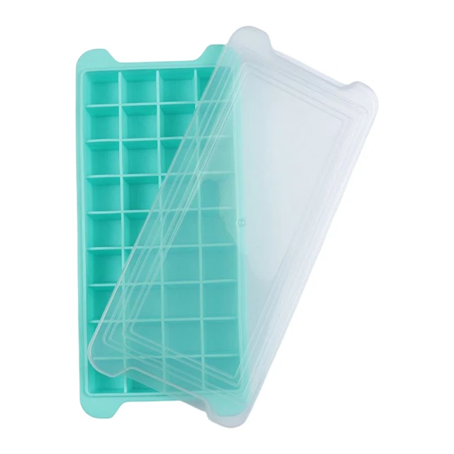 Bandeja de cubo de hielo flexible apilable mini pata de gato estampado cubo de hielo bandeja molde silicona