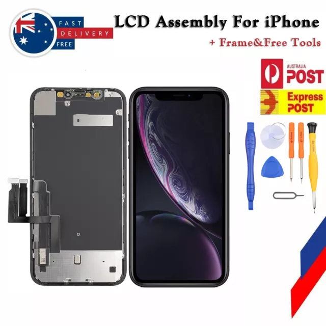 Assembly For Iphone Xr Lcd Screen Touch Display Digitizer Full Replacement+Tools