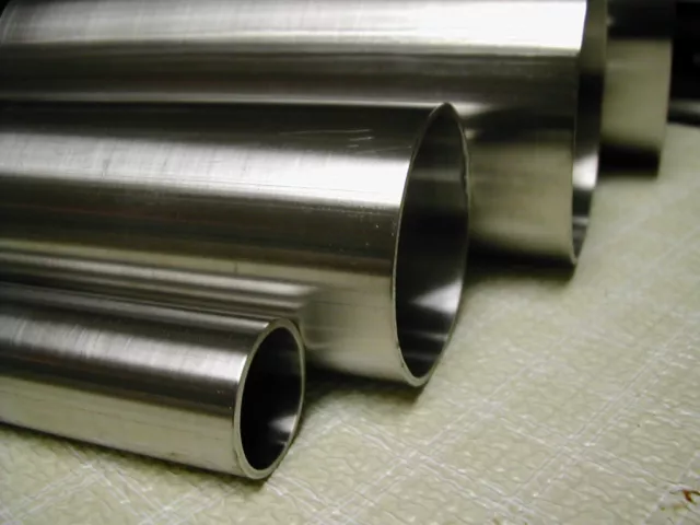 4" OD,  0.065" Wall x  12" Length (WELD) Stainless 316/316L  Round Tube