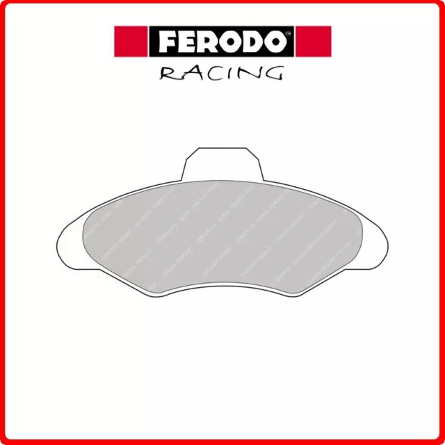 FCP617H#46 PASTIGLIE FRENO ANTERIORE SPORTIVE FERODO RACING FORD Orion 1.3 01/10